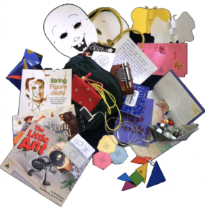 David's Bag of Storytelling Props
